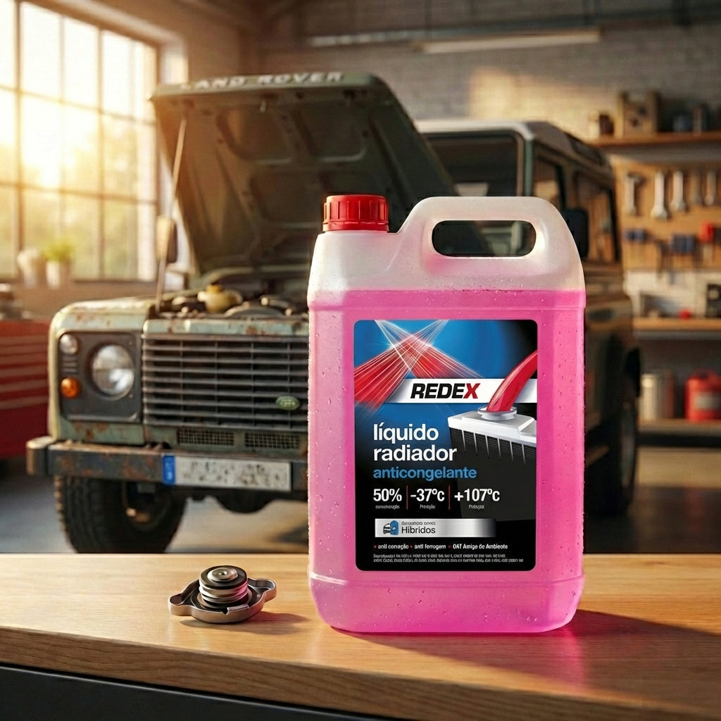 Redex Líquido Refrigerante Anticongelante 50% 5 L - 5 L - foto 4 - limpieza del motor del coche